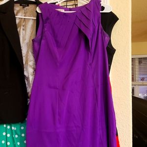 Purple Business Casual Dress